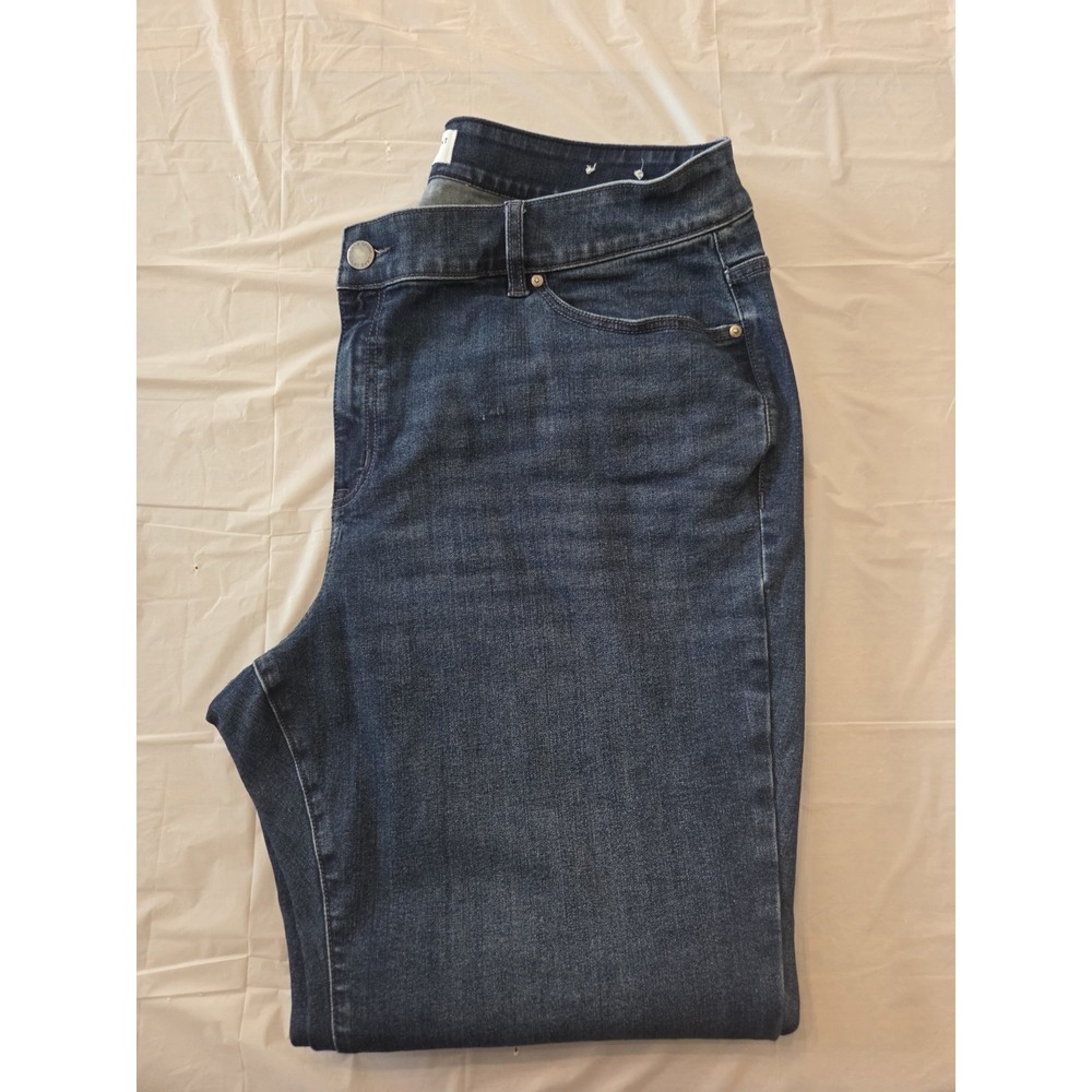 Lane Bryant High Rise Curvy Fit Straight Jeans Womens 24 S - Picture 8 of 8